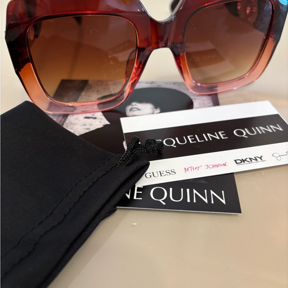 Jacqueline Quinn Women's Sunglasses - Red and Brown